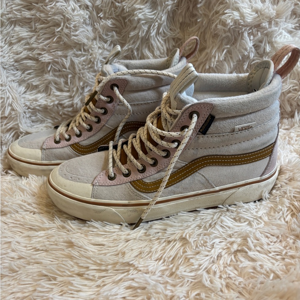All-weather vans - Sk8-Hi MTE-2 Marshmallow/Multi. Size 9